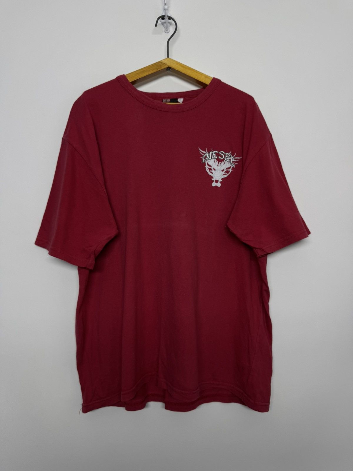 Diesel Vintage Big logo Y2K Diesel T-shirt Rare Size US L / EU 52-54 / 3 - 6 Thumbnail