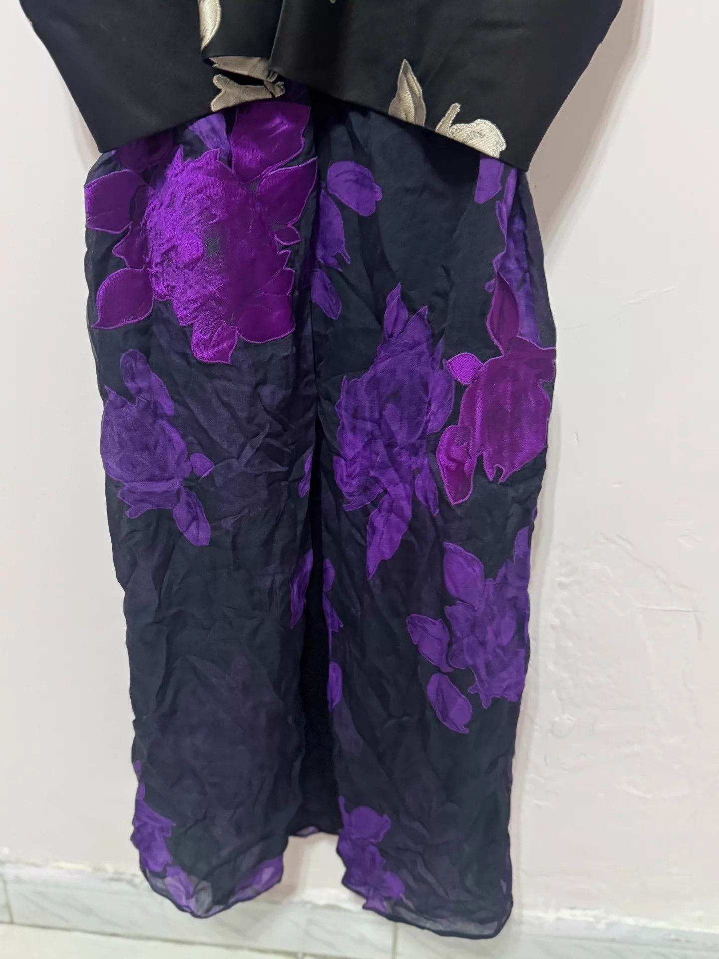Vera Wang Vera Wang 13FW Embroidered Bud Silk Gown US6 Mint Size M / US 6-8 / IT 42-44 - 5 Thumbnail