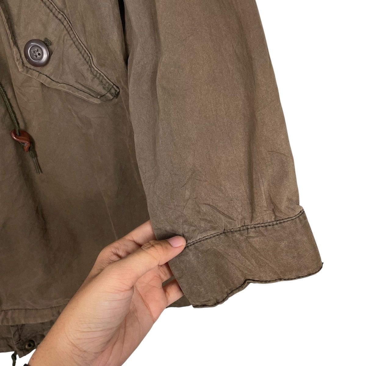 Other Japanese Brand & By P&D Military Hooded Parka Size XS / US 0-2 / IT 36-38 - 14 Thumbnail