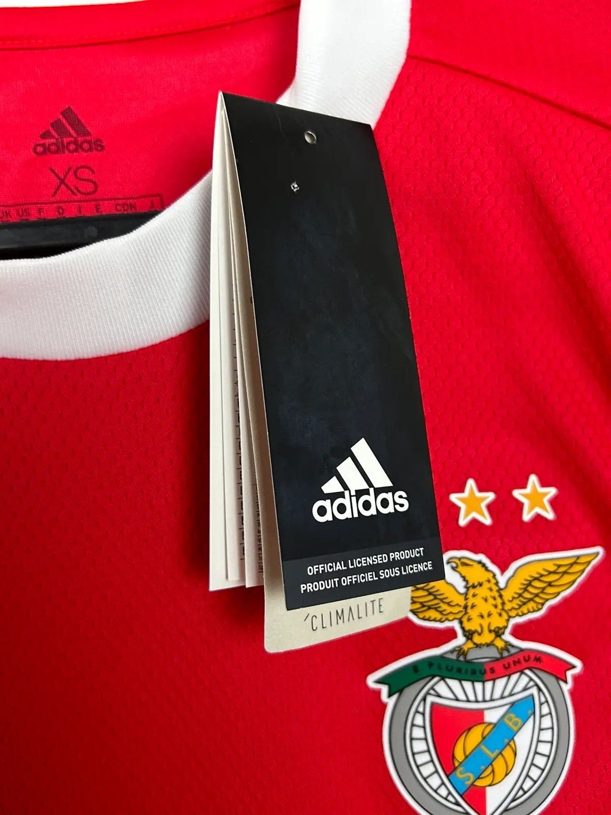 Adidas BNWT Adidas x SL Benfica 2019/20 Home Kit Soccer Jersey Size US XS / EU 42 / 0 - 5 Thumbnail