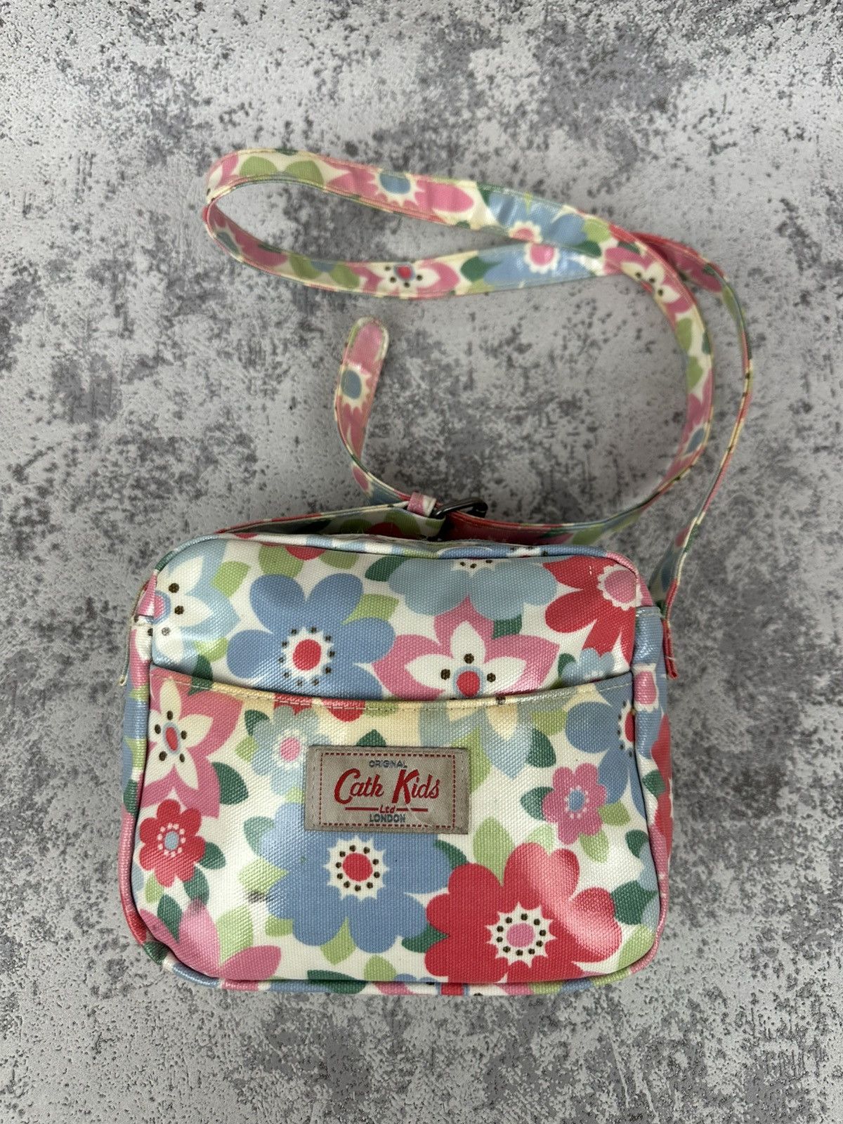 Designer Y2K Cath Kidston Floral Crossbody Bag Retro Size ONE SIZE - 2 Thumbnail