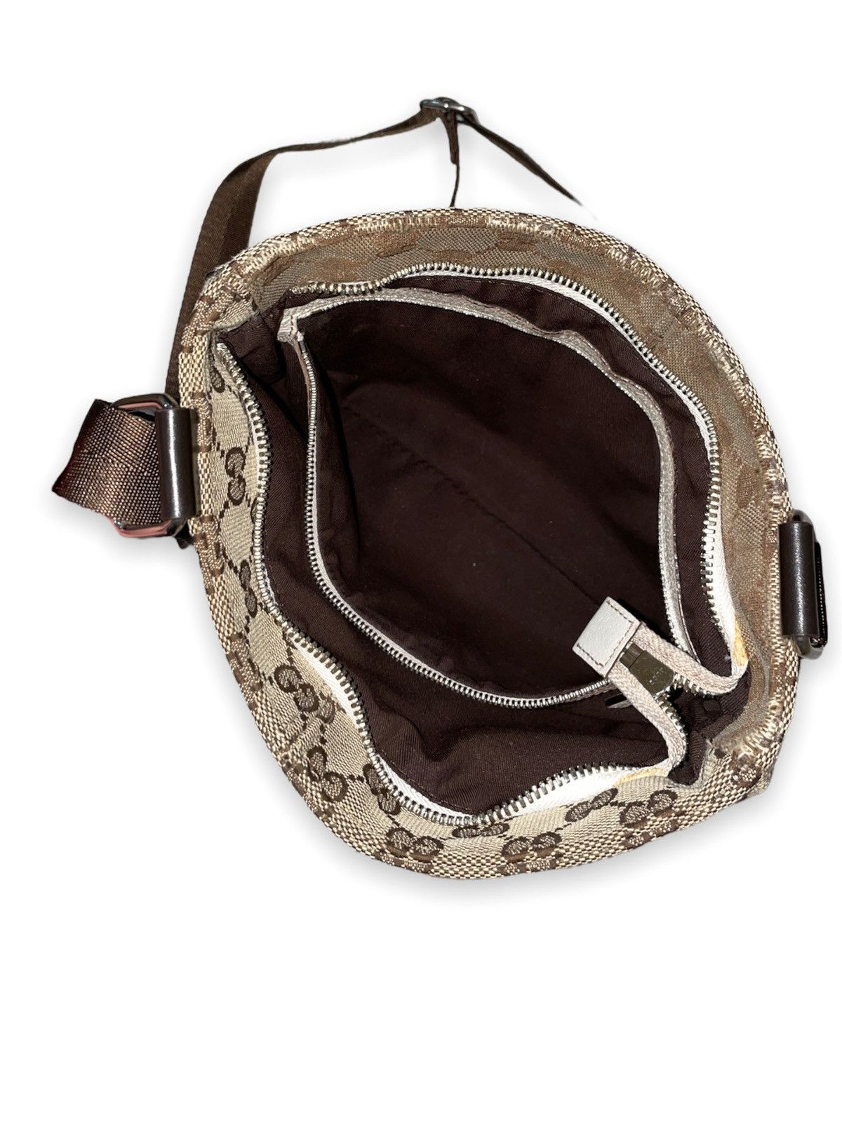 Gucci × Handmade × Vintage Supreme Crossbody HandMade Messenger Side Tote Shoulder Bag Size ONE SIZE - 8 Thumbnail