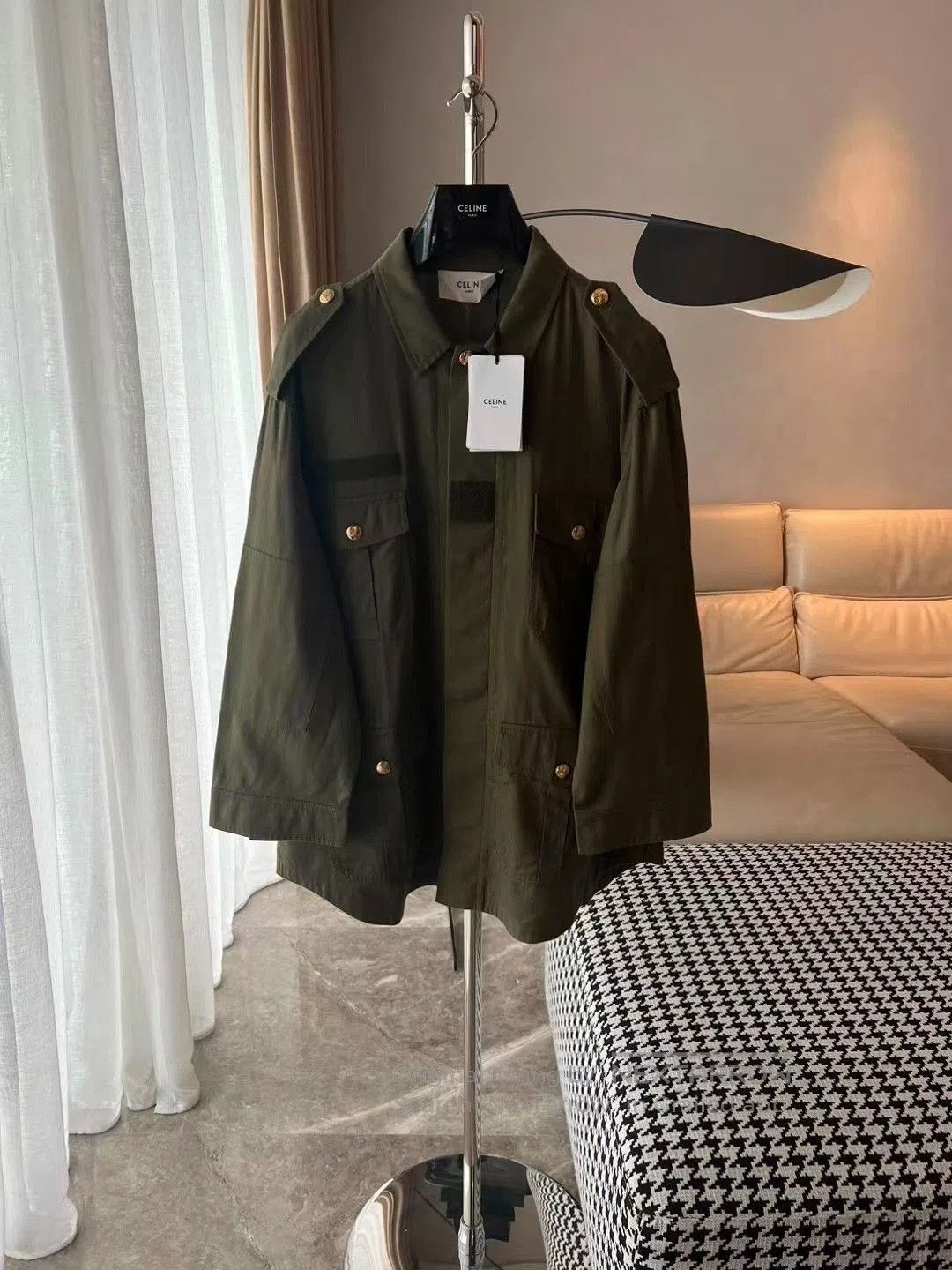 Celine Celine 23 New Utility Parka Jacket. Size S / US 4 / IT 40 - 1 Thumbnail