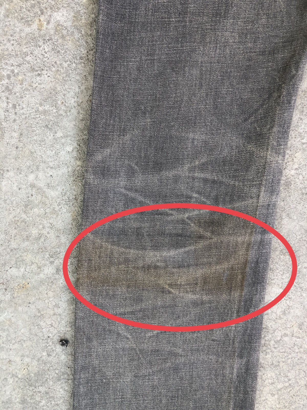Helmut Lang Helmut Lang Classic Raw Denim Distressed Size US 31 - 15 Thumbnail