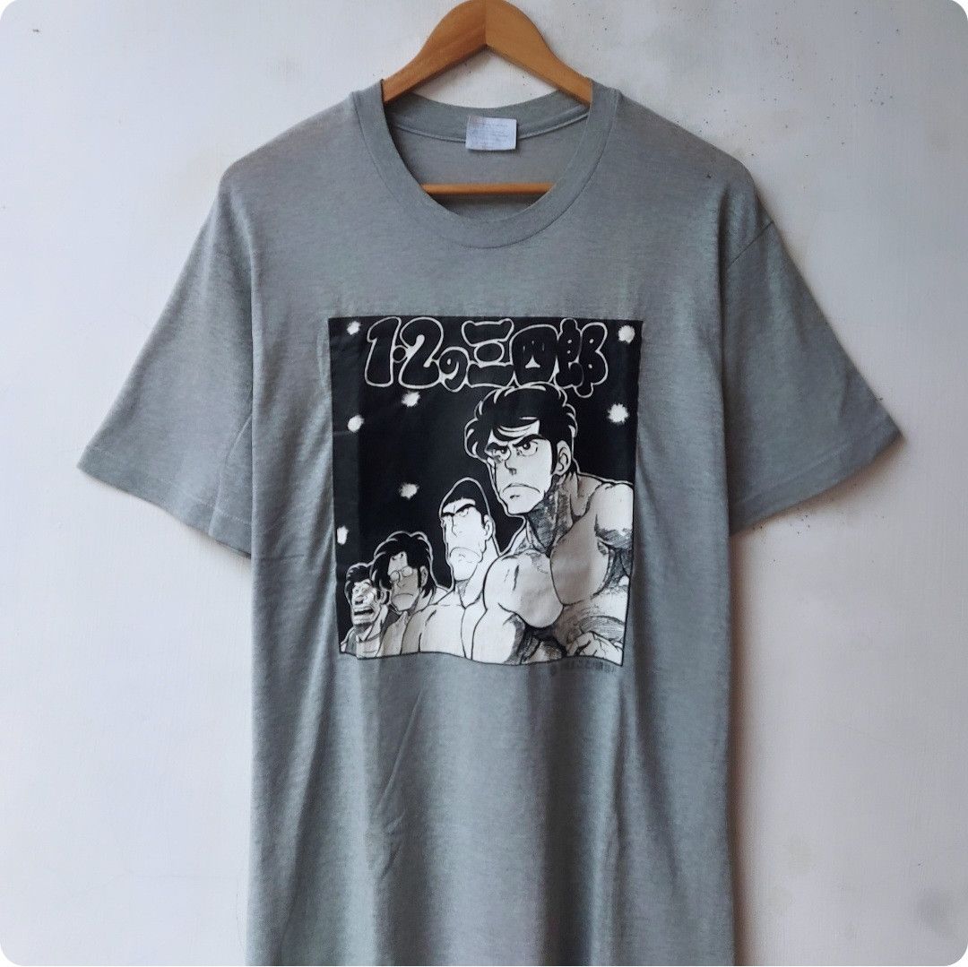 Japanese Brand × Vintage 🔥RARE🔥Vintage Japanese Anime Manga 1.2 No Sansiro Tshirt Size US M / EU 48-50 / 2 - 4 Thumbnail