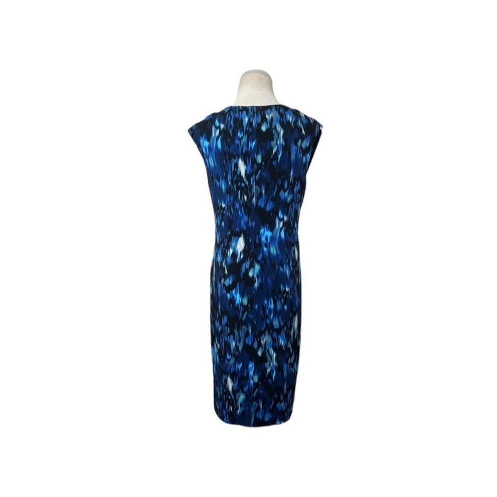 Donna Morgan Donna Morgan blue print sleeveless sheath dress size 4 Size S / US 4 / IT 40 - 2 Thumbnail