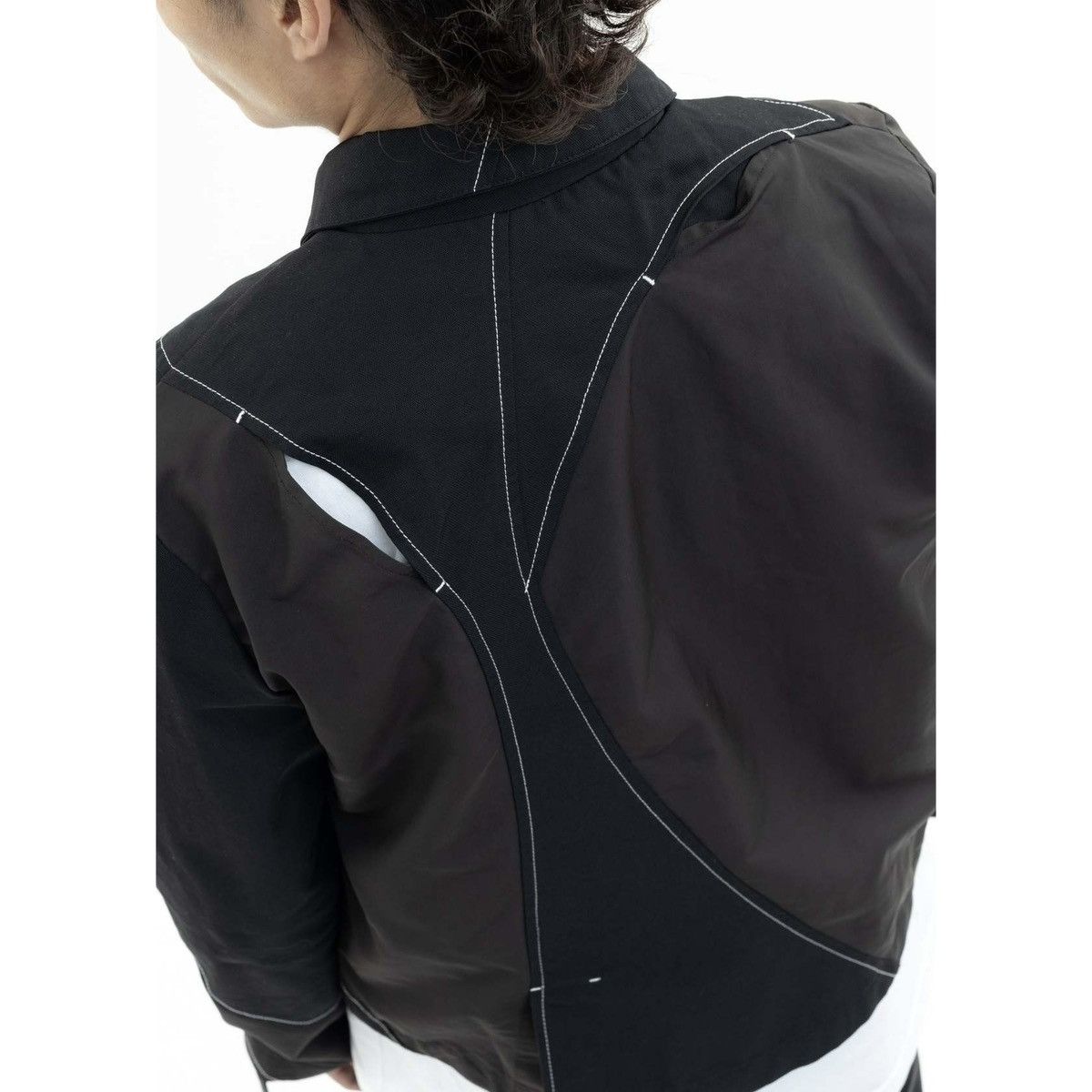 POST ARCHIVE FACTION (PAF) 4.0+ Jacket Center zip drizzler contrast stitch technical Size US M / EU 48-50 / 2 - 10 Thumbnail