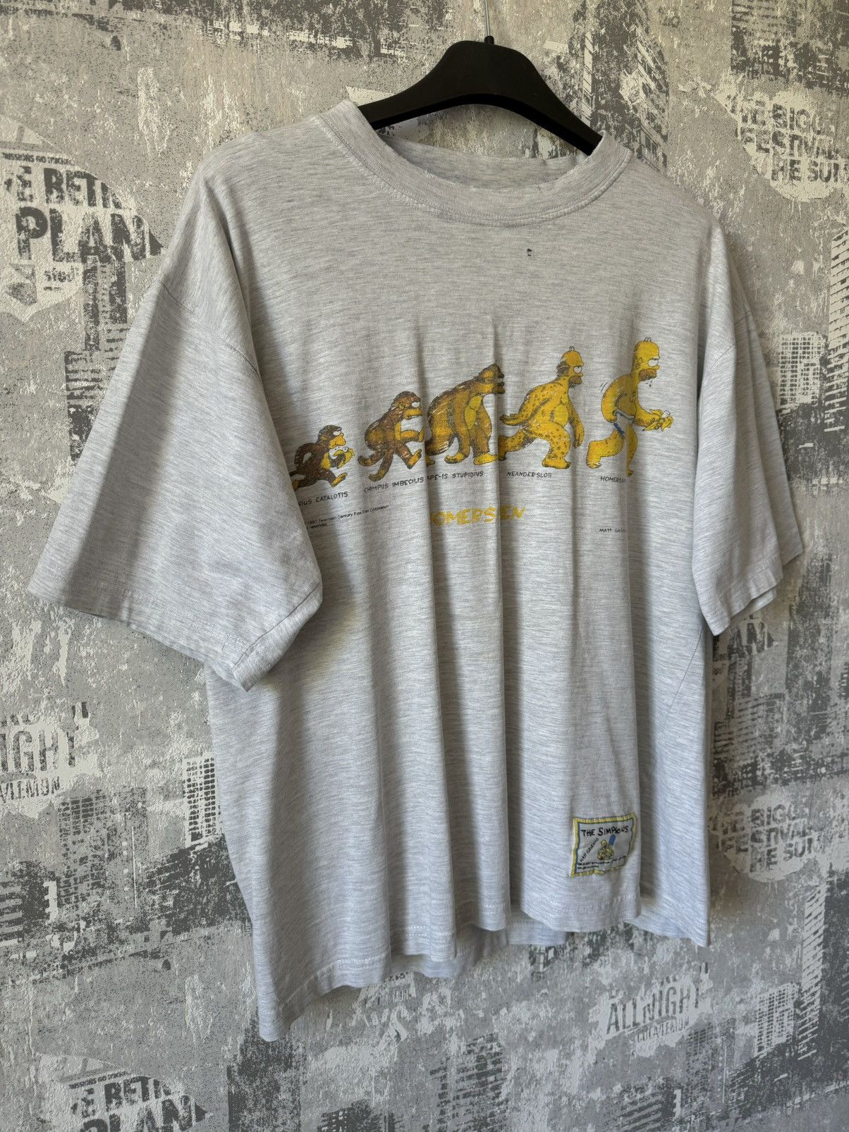 Vintage Vintage 90s The Simpsons T-Shirt Size US M / EU 48-50 / 2 - 1 Thumbnail