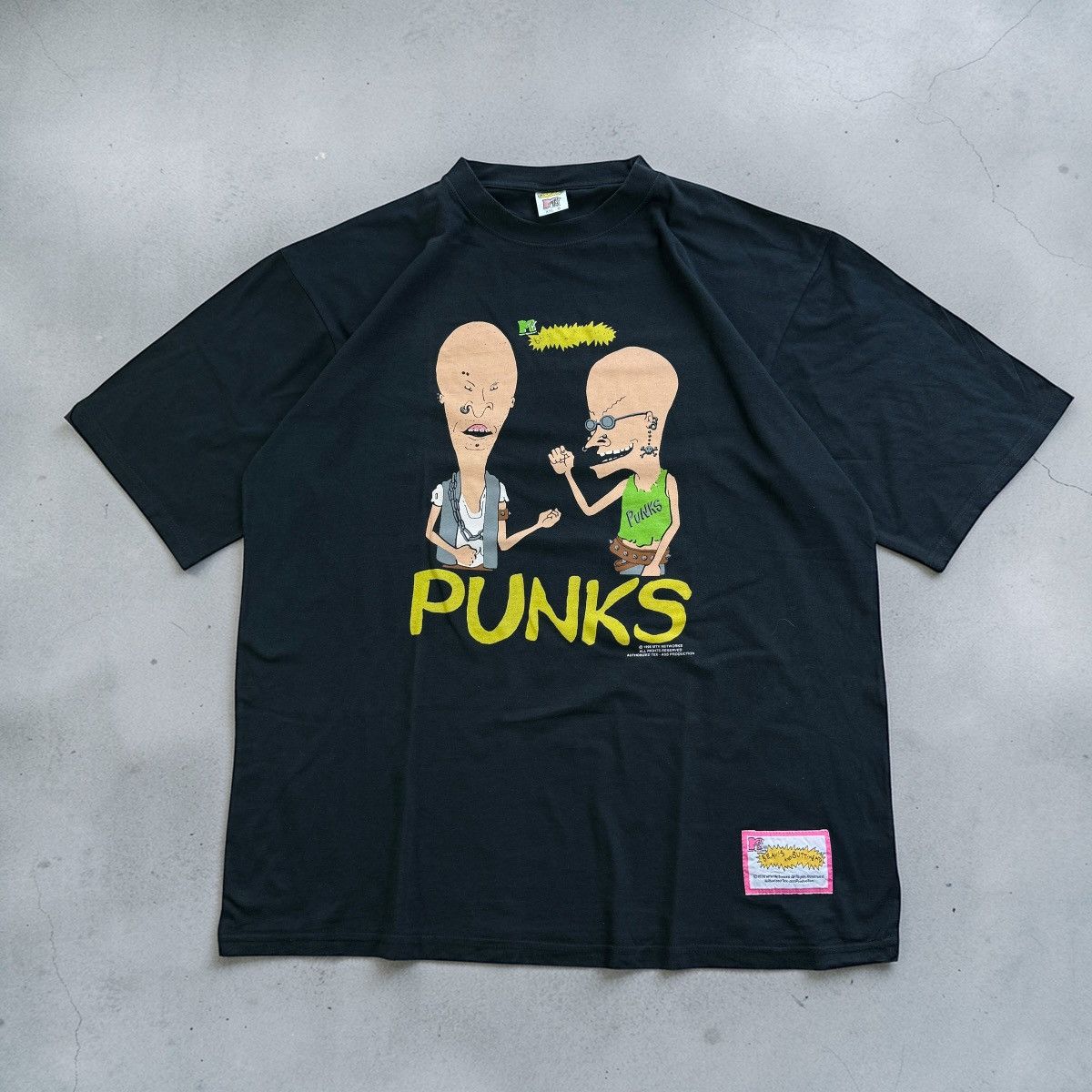 Mtv MTV Beavis and Butthead 1998 vintage t-shirt rare XXL Size US XXL / EU 58 / 5 - 1 Thumbnail