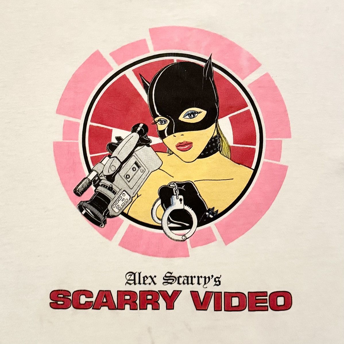 Vintage Vintage 80s Scarry Video BDSM Graphic Tee XL Size US XL / EU 56 / 4 - 1 Thumbnail