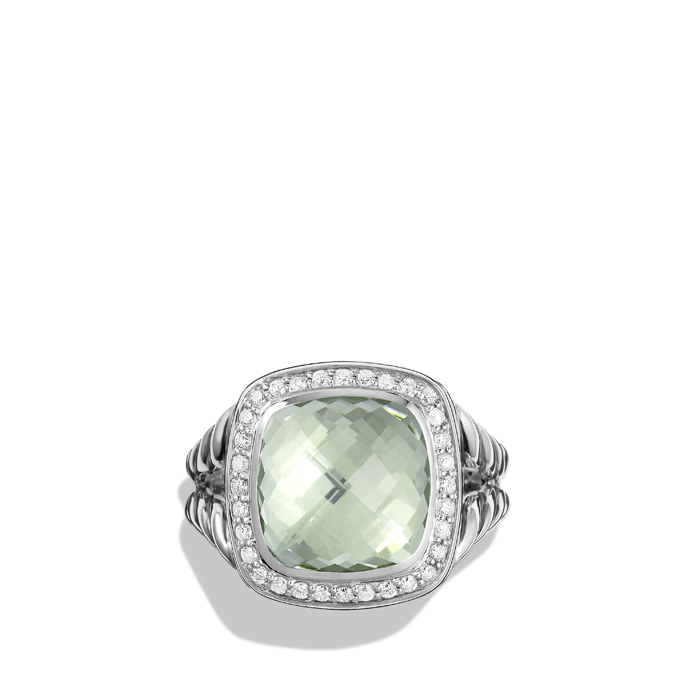 David Yurman o1w1db10525 R12308D Ring in Silver and Diamond Size ONE SIZE - 3 Thumbnail
