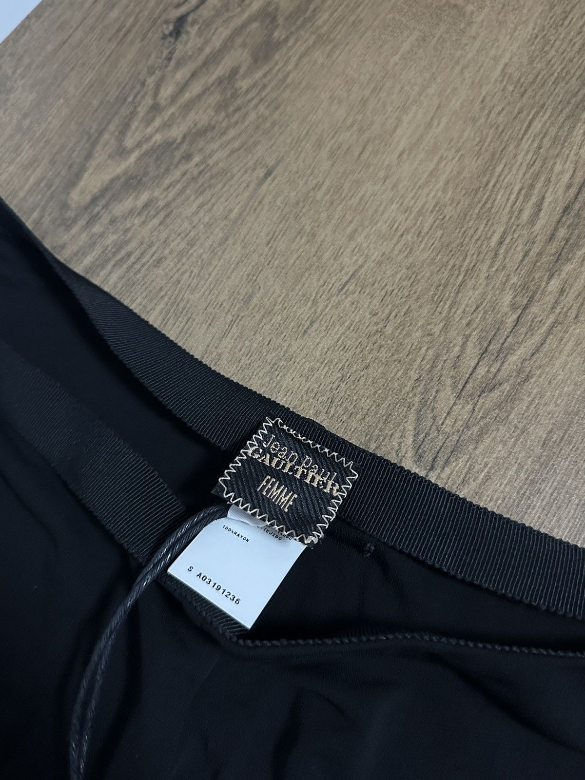 Jean Paul Gaultier Jean Paul Gaultier Women’s Black Flared Pants Size 46 Size 32" / US 10 / IT 46 - 7 Thumbnail