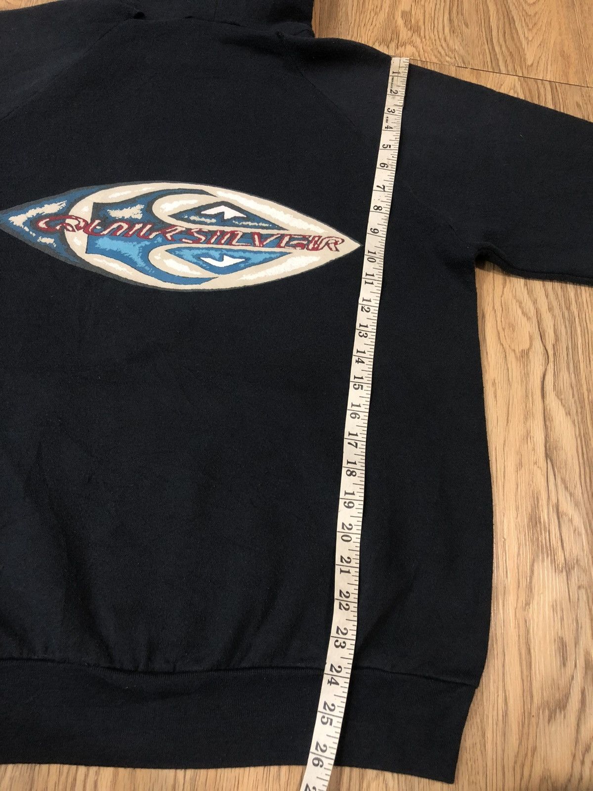 Quiksilver Vintage 90’s Quiksilver hoodie Size US L / EU 52-54 / 3 - 13 Thumbnail