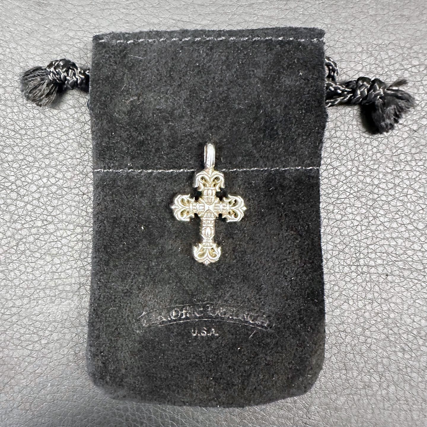 Chrome Hearts Tiny Filigree Cross Charm Size ONE SIZE - 4 Thumbnail