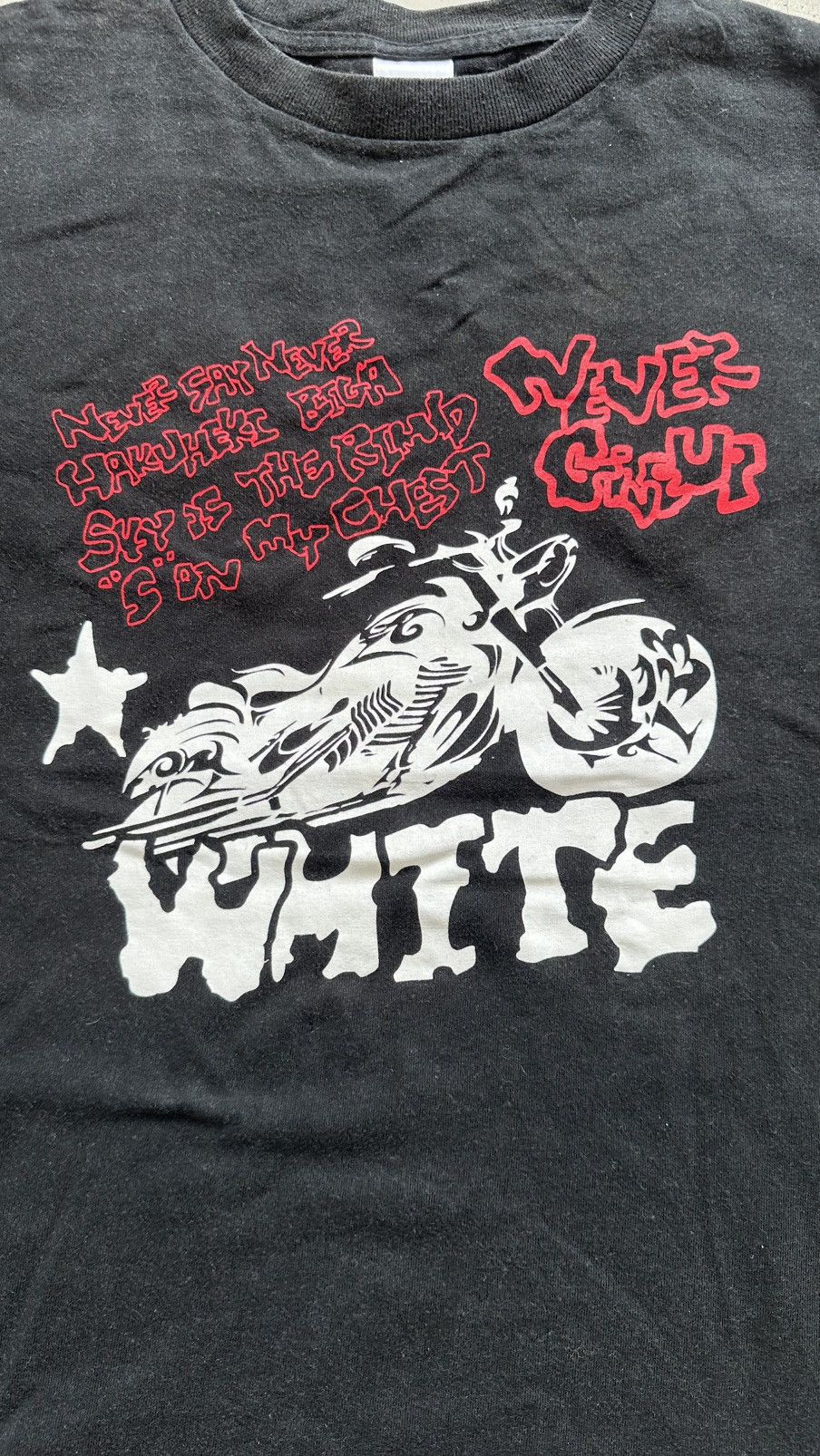 Japanese Brand × Vintage WAKE UP WHITE CHOPPERS TEE Size US M / EU 48-50 / 2 - 2 Thumbnail