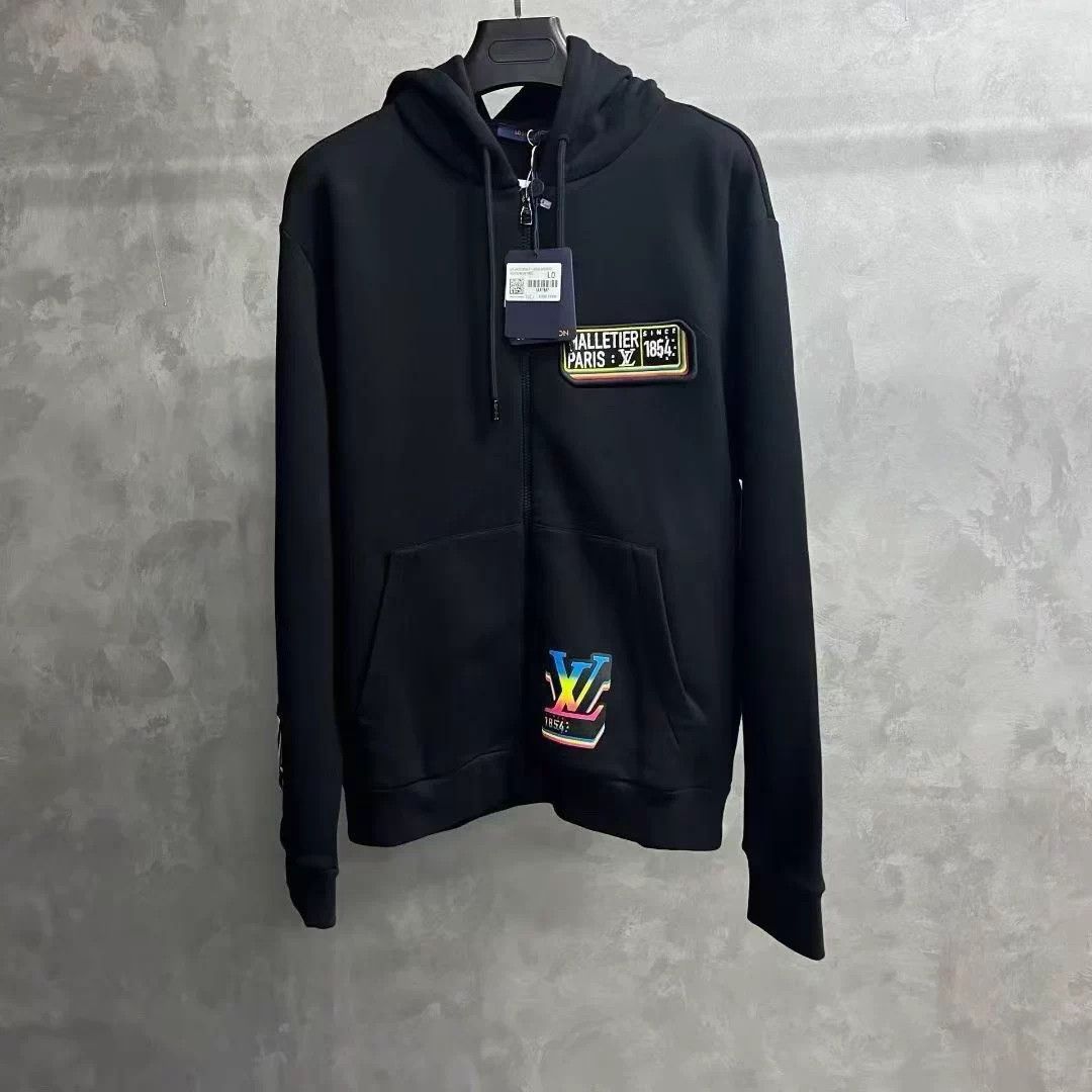 Louis Vuitton Louis Vuitton Monogram Zip Hoodie Black - XS/L Size US XS / EU 42 / 0 - 1 Thumbnail