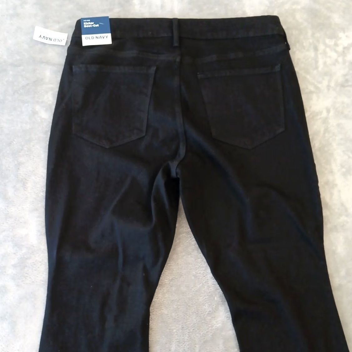 Old Navy Old Navy Jeans Womens Size 12 Short Black Bootcut Mid Rise 34x30 Denim 5-Pocket Womens Mens? Size 34" / US 12 / IT 48 - 7 Thumbnail
