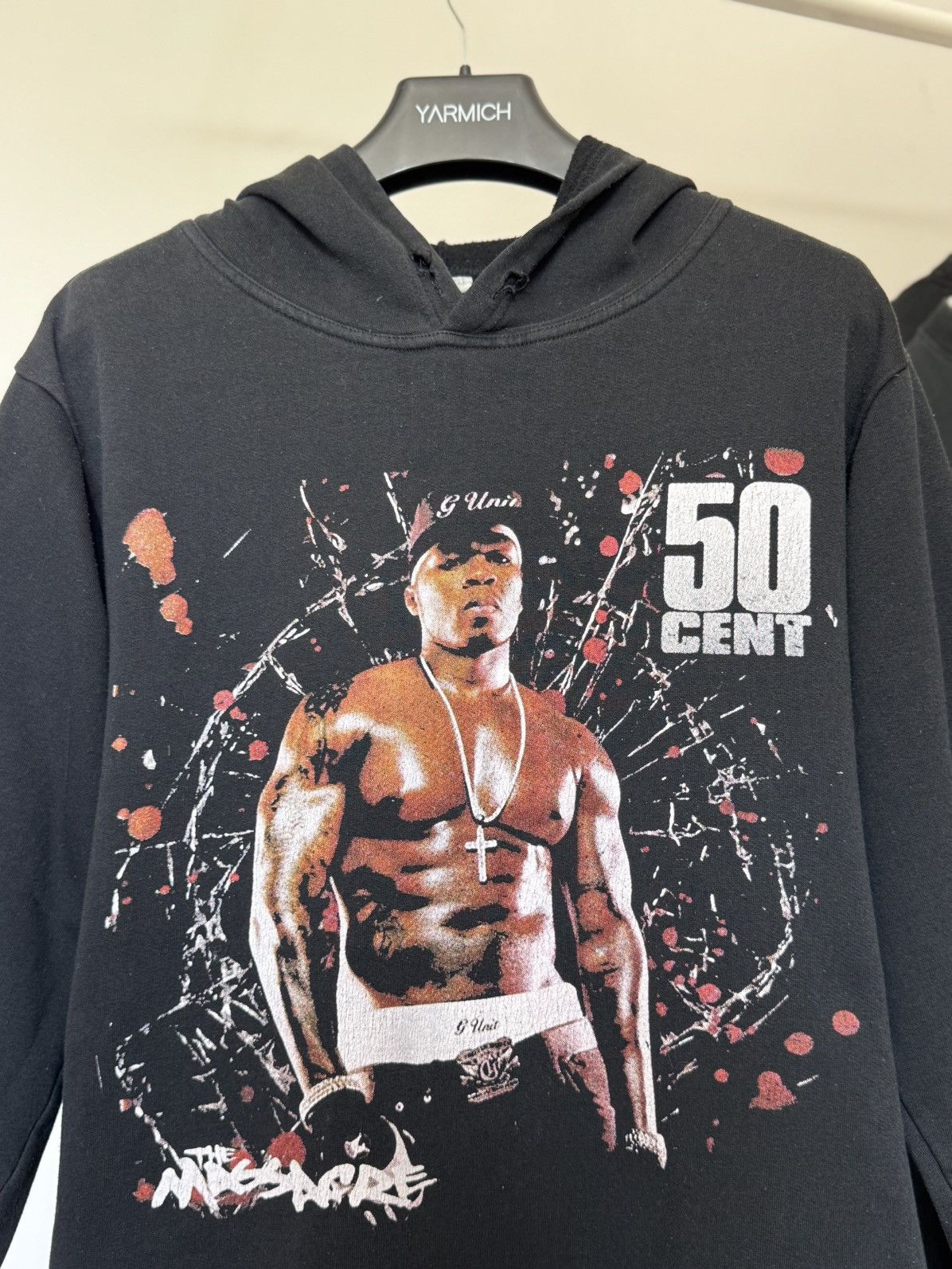 50 Cent Vintage 50 Cent “The Massacre” Album Band Hoodie 2005 Size US M / EU 48-50 / 2 - 3 Thumbnail
