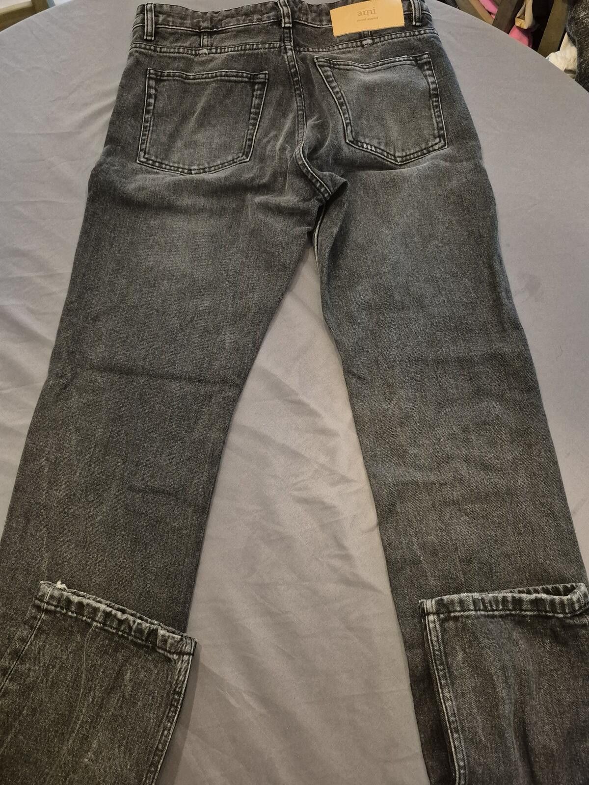 AMI Ami Denim Jeans Classic Fit Size 30 Size US 30 / EU 46 - 2 Thumbnail