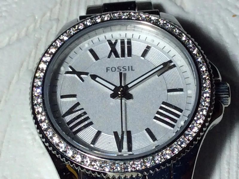 Fossil Fossil ladies Silver dial stainless steel watch Size ONE SIZE - 1 Thumbnail