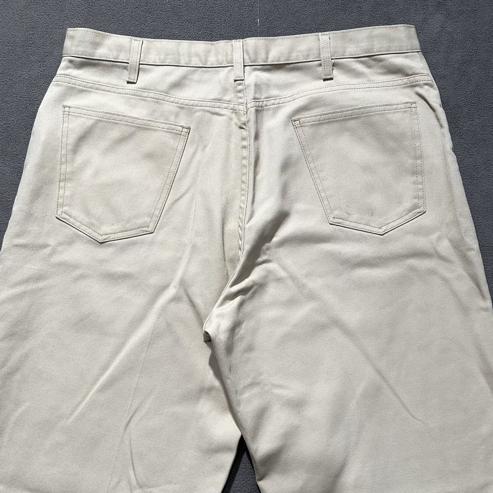JCPenney VINTAGE Big Mac PANTS Men 38x36 Khaki Straight Leg Workwear 90s Jeans Chino 80s USA Boys Mens Womens Size US 38 / EU 54 - 4 Thumbnail