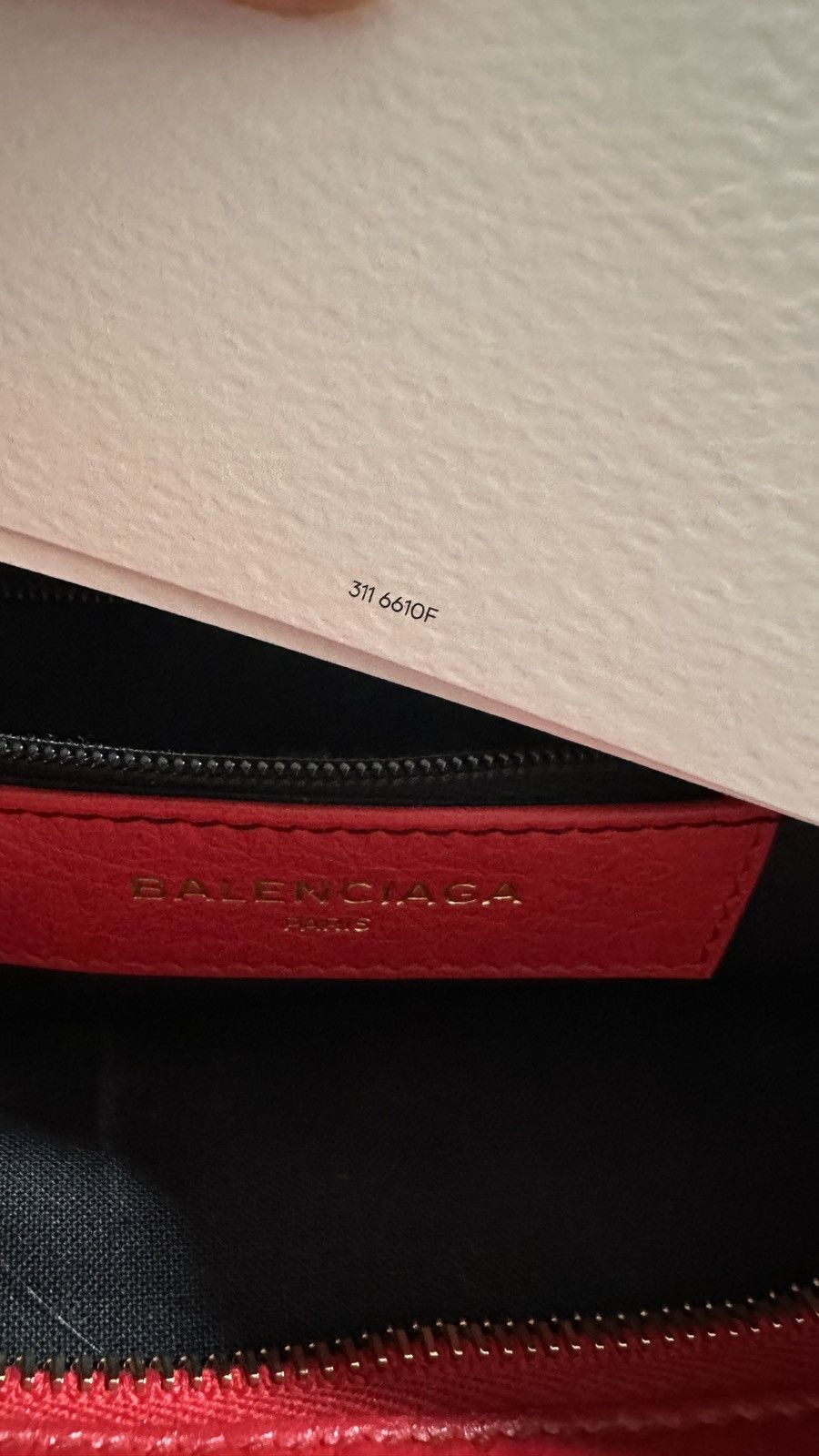 Balenciaga Balenciaga Classic City Bag - Red Leather Size ONE SIZE - 7 Thumbnail