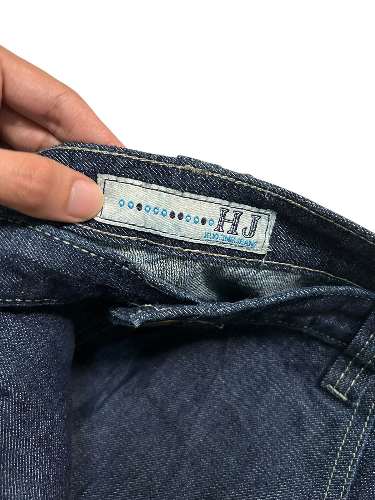 If Six Was Nine × KMRii × Le Grande Bleu (L.G.B.) Flare Japanese Tradisional Style Huo Jing Jeans Denim ☠️☠️ Size US 37 - 8 Thumbnail