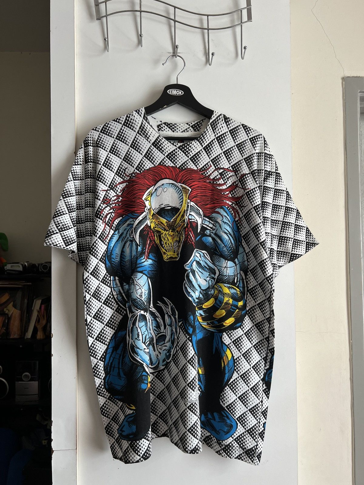 Marvel Comics Vintage 1993 Death’s Head Marvel Comic All Over Size US L / EU 52-54 / 3 - 1 Thumbnail