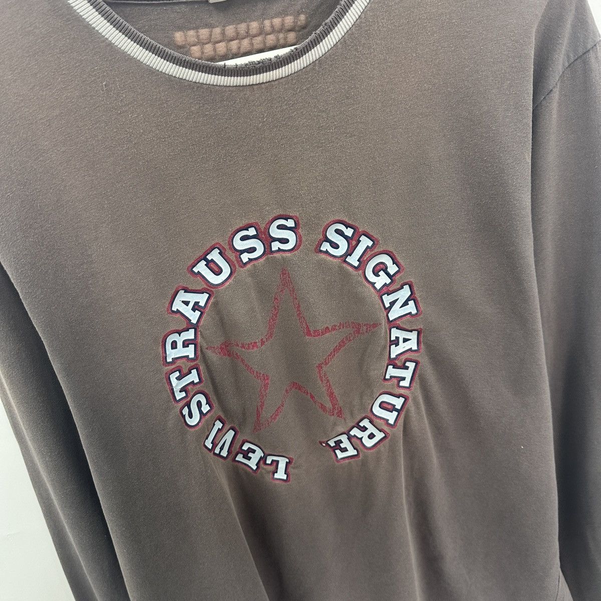 Levi's Vintage 90s Levi Strauss Signature Bleached longsleev levis Size US L / EU 52-54 / 3 - 7 Thumbnail