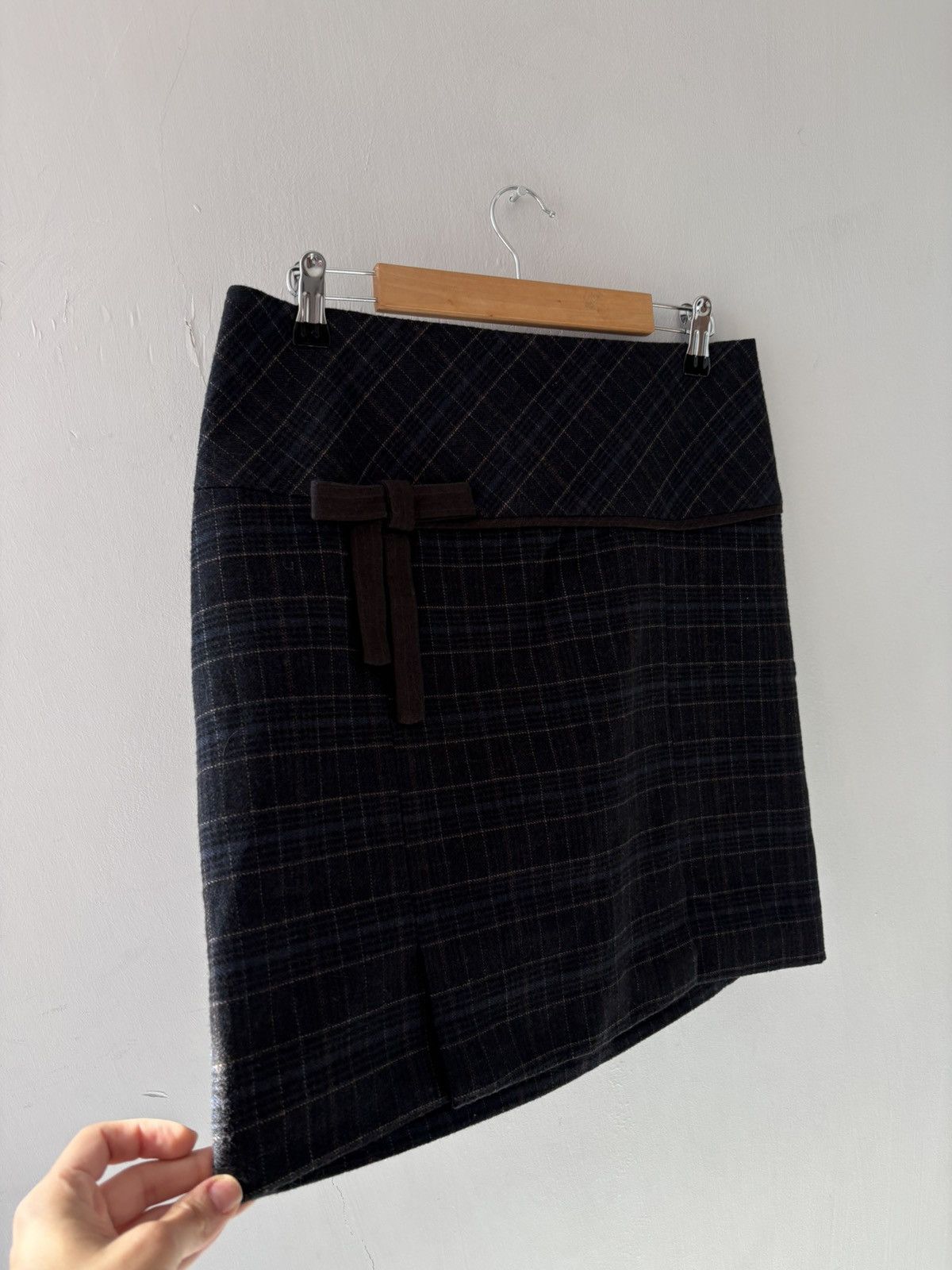Vintage Herry wool skirt Size 26" / US 2 / IT 38 - 6 Thumbnail