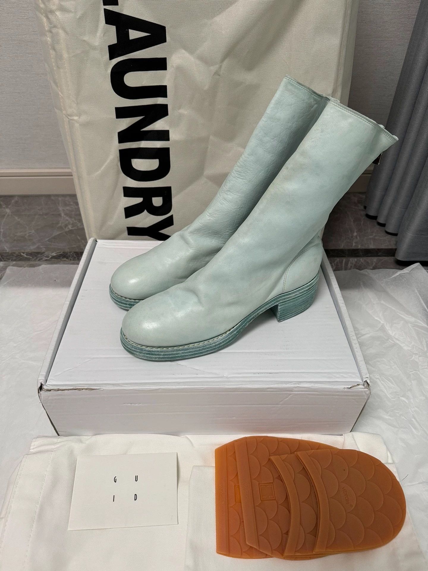 Guidi Guidi 788Z Glacier Blue 38.5 New Unworn Size US 8 / IT 38 - 1 Thumbnail