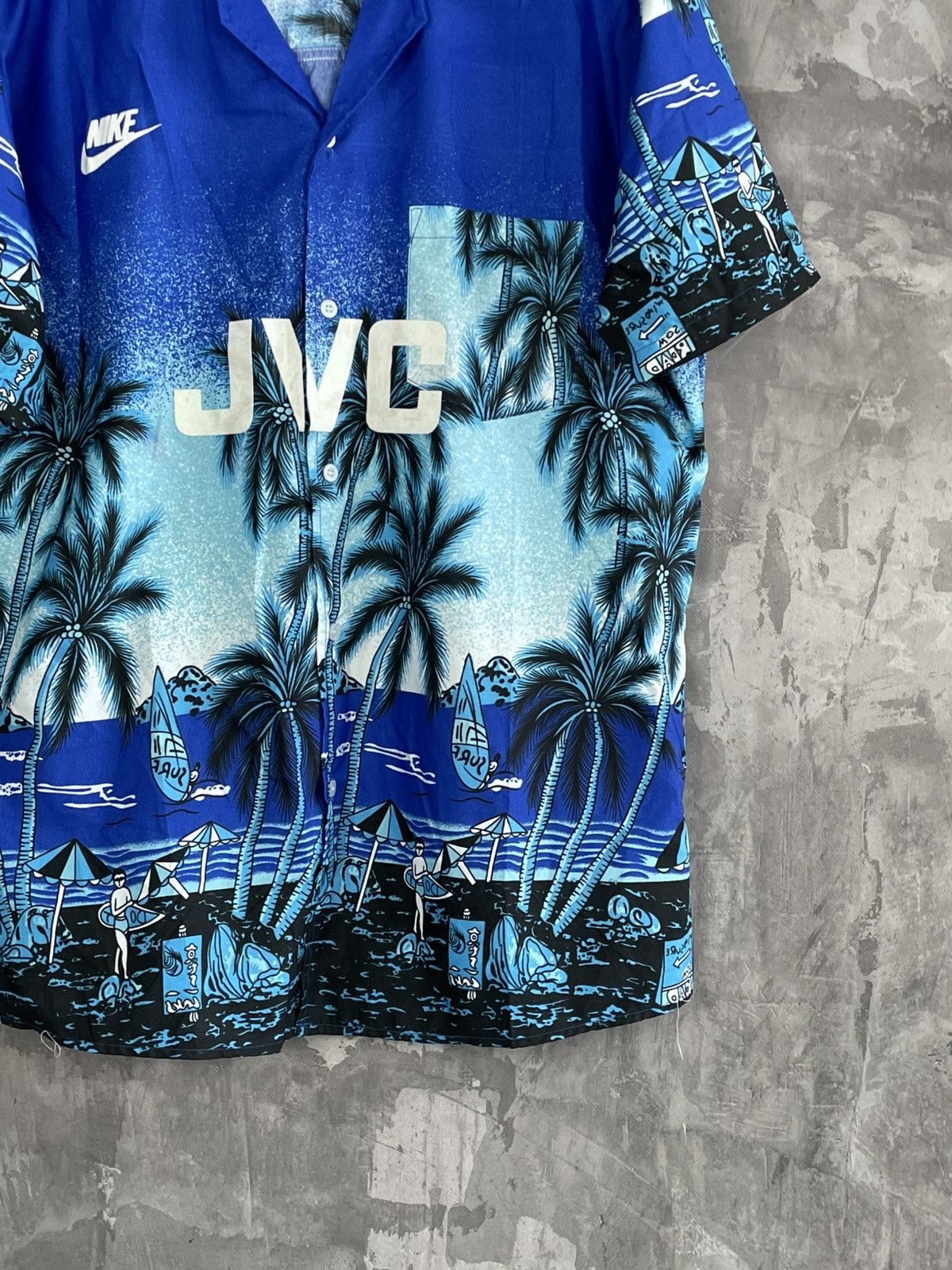 Vintage Vintage Home Football Shirt Nike Soccer JVC Size US M / EU 48-50 / 2 - 6 Thumbnail