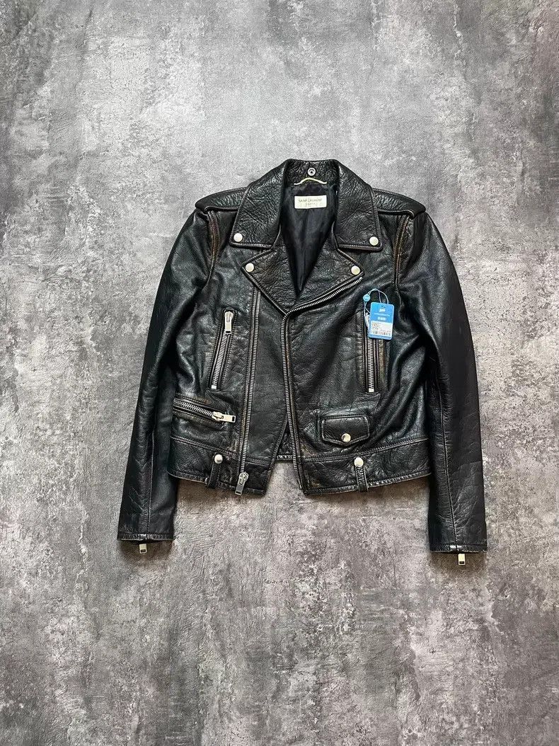 Saint Laurent Paris Saint Laurent Paris Leather Vintage Anti-Smoking Leather J Size XS / US 0-2 / IT 36-38 - 1 Thumbnail
