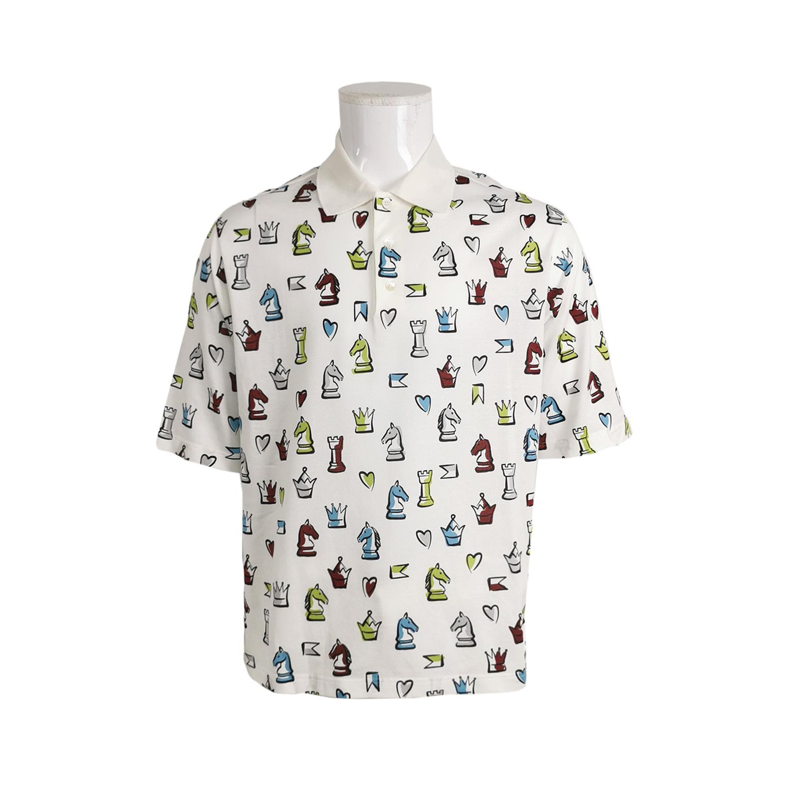 Hermes Hermes Men m Short Sleeve Shirts Size US M / EU 48-50 / 2 - 1 Thumbnail