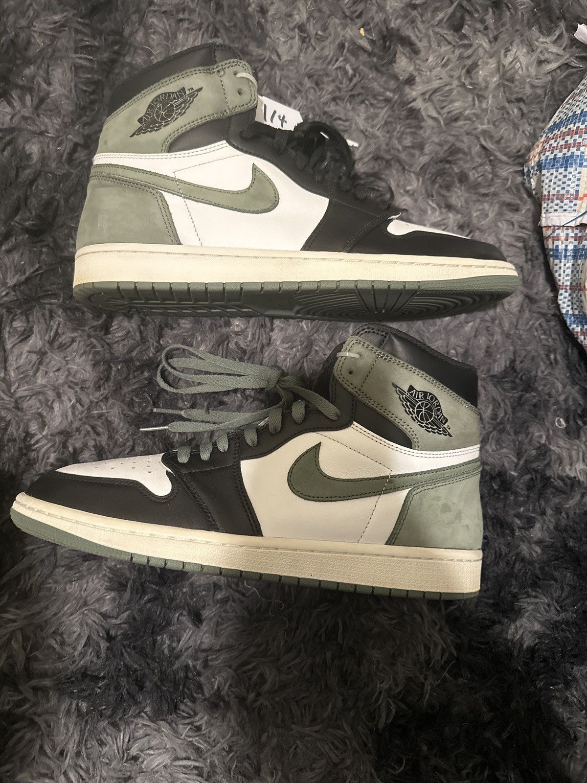 Nike Air Jordan 1 retro high og best hand in the game clay green Size US 11 / EU 44 - 2 Thumbnail