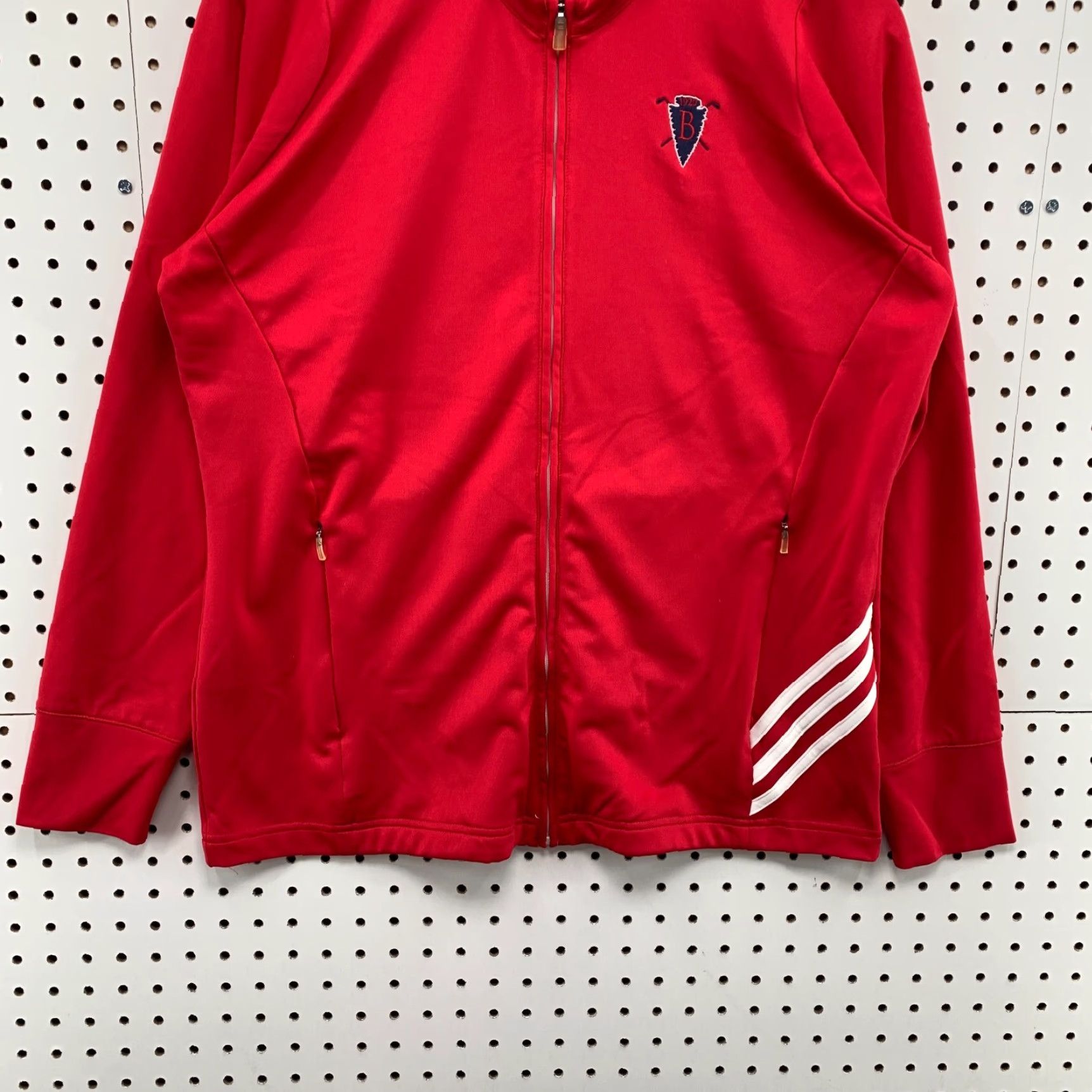 Adidas VINTAGE ADIDAS Golf CLIMALITE Active Jacket Womens Large Red Butterfield Golf 22x27.5 Size L / US 10 / IT 46 - 6 Thumbnail
