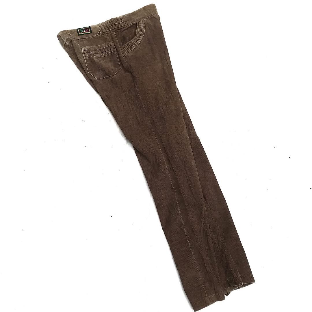 Le Grande Bleu (L.G.B.) × Vintage Vintage 60s His Clothing Brown Corduroy Trouser Pants menswe Size US 33 - 14 Thumbnail