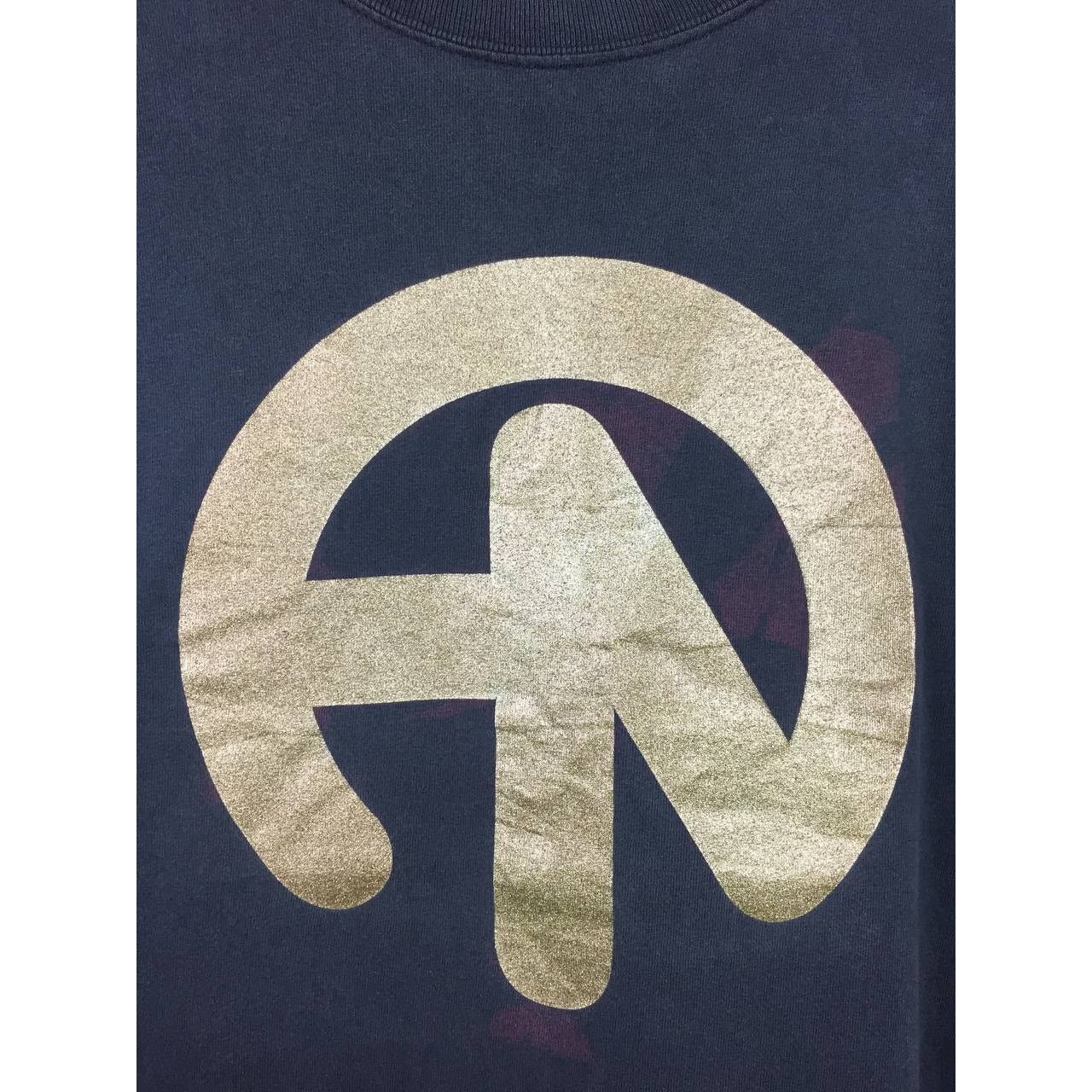 Anvil × Vintage Vtg 00s How Natural? Japanese Brand Big Logo Tee Size US L / EU 52-54 / 3 - 4 Thumbnail