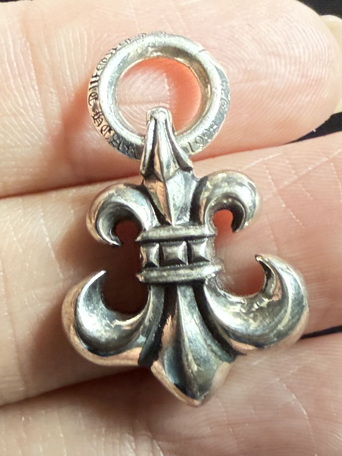 Chrome Hearts Chrome Hearts Fleur Charm with blue stone Size ONE SIZE - 6 Thumbnail