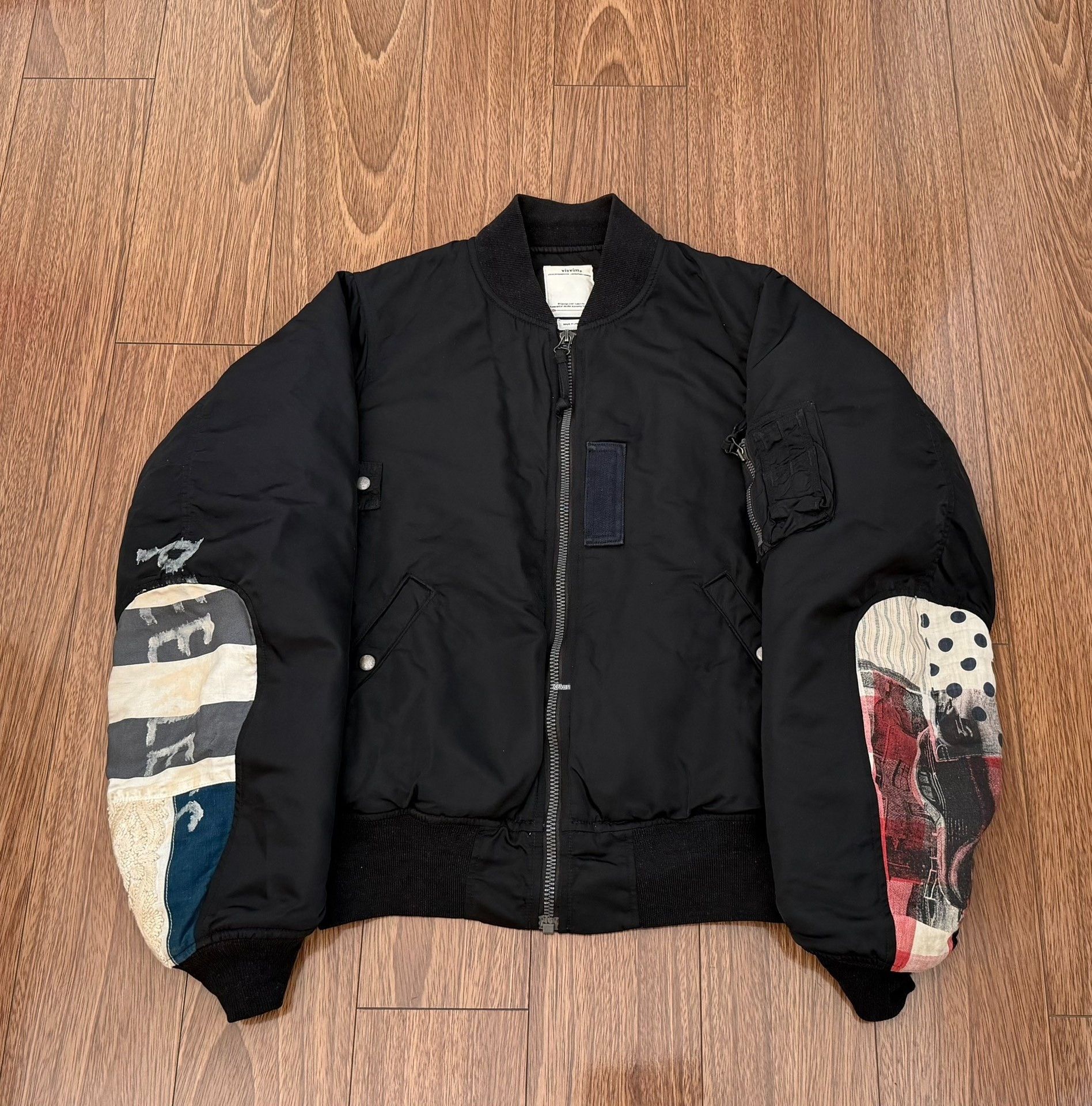 Visvim VISVIM THORSON JKT COLLAGE 19SS MA-1 Size US L / EU 52-54 / 3 - 1 Thumbnail