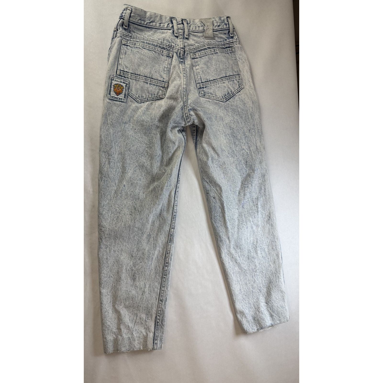 Pepsi Vintage 80s Pepsi University Acid Wash Jeans Halloween 27*28 Size 27" / US 4 / IT 40 - 2 Thumbnail