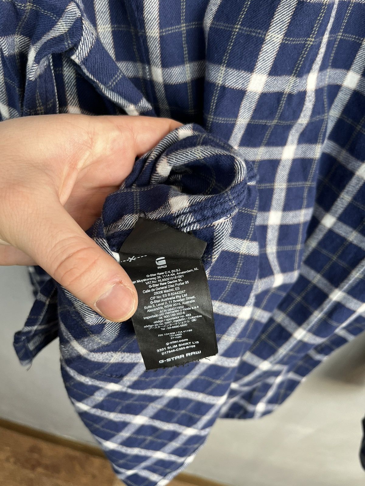 G-Star × Vintage G star flannel shirt Size US L / EU 52-54 / 3 - 12 Thumbnail