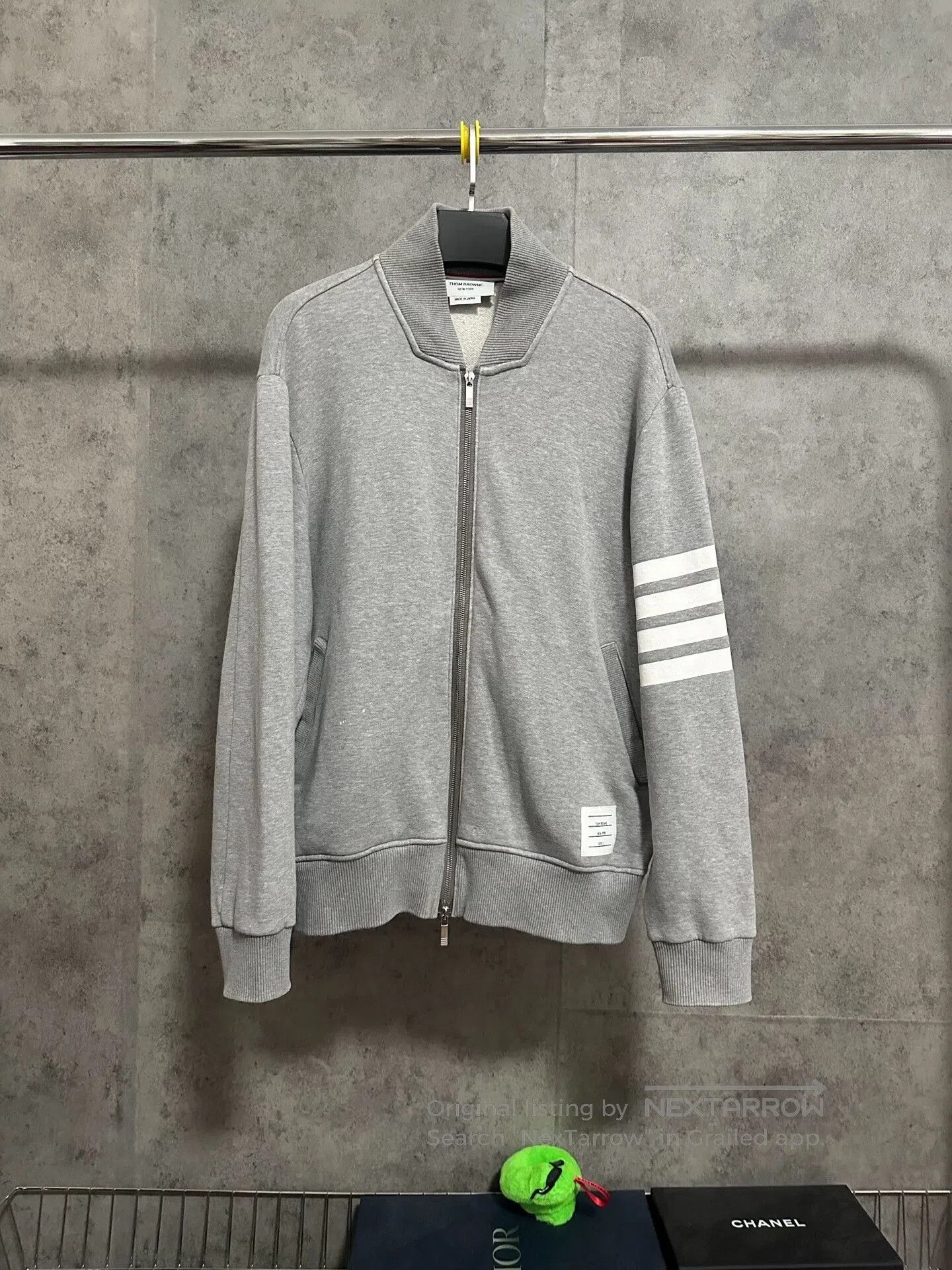 Thom Browne thom browne gray zip jacket coat. Size US L / EU 52-54 / 3 - 1 Thumbnail