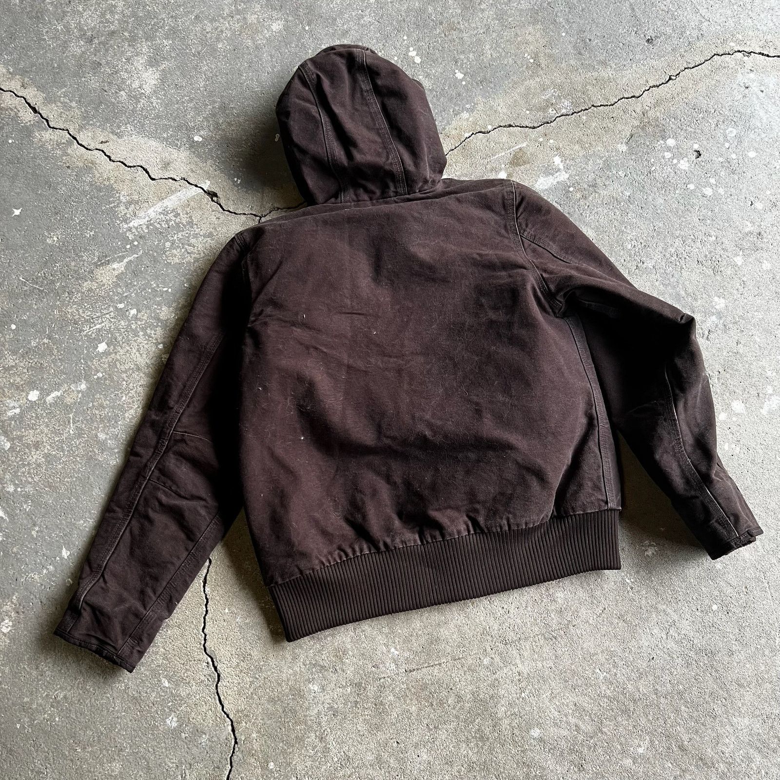 Carhartt × Vintage Carhartt brown hooded work wear jacket Size US M / EU 48-50 / 2 - 4 Thumbnail