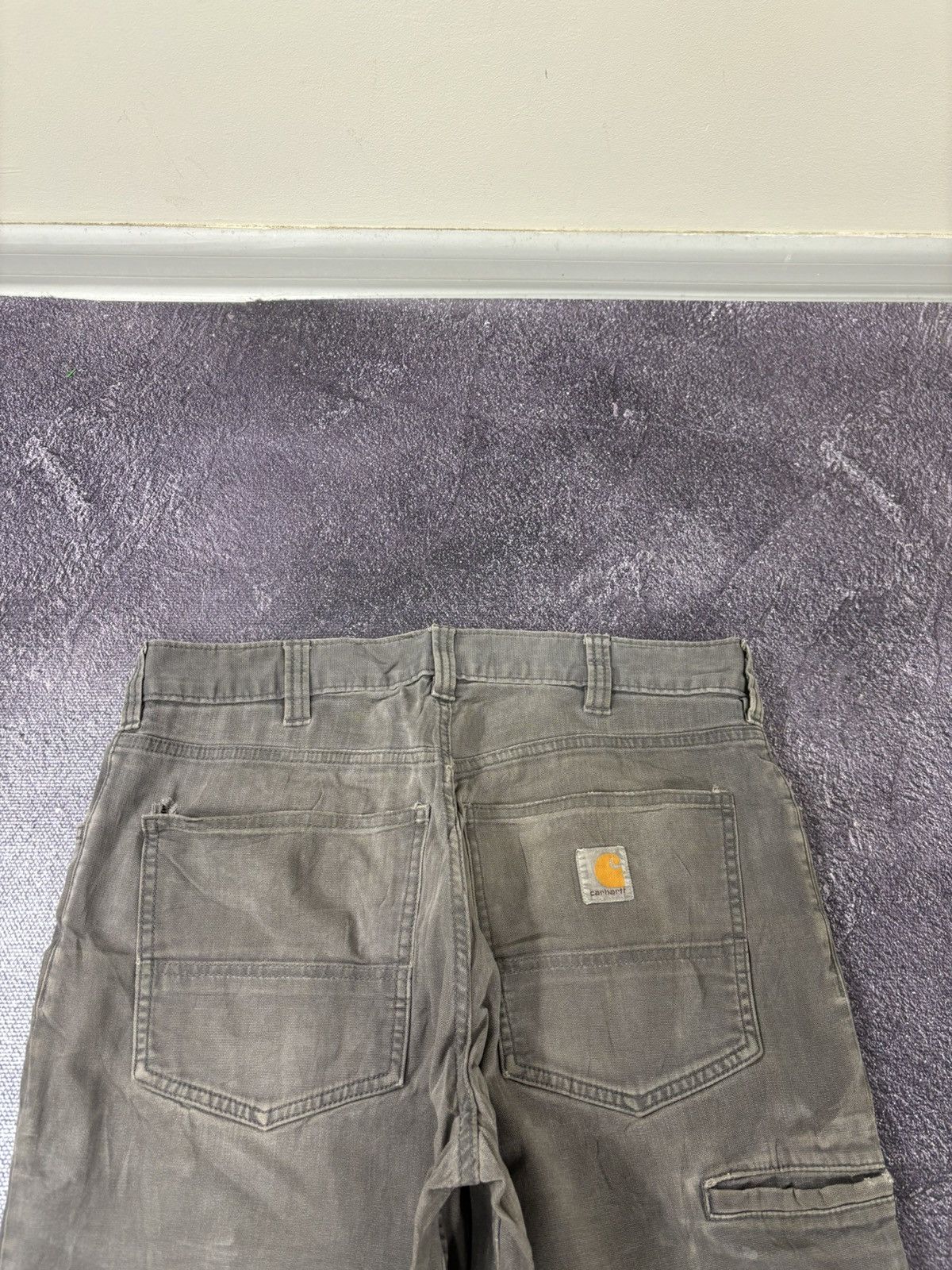 Carhartt Vintage Carhartt USA Gray Y2K Work Hype Pants Jeans Size US 32 / EU 48 - 7 Thumbnail