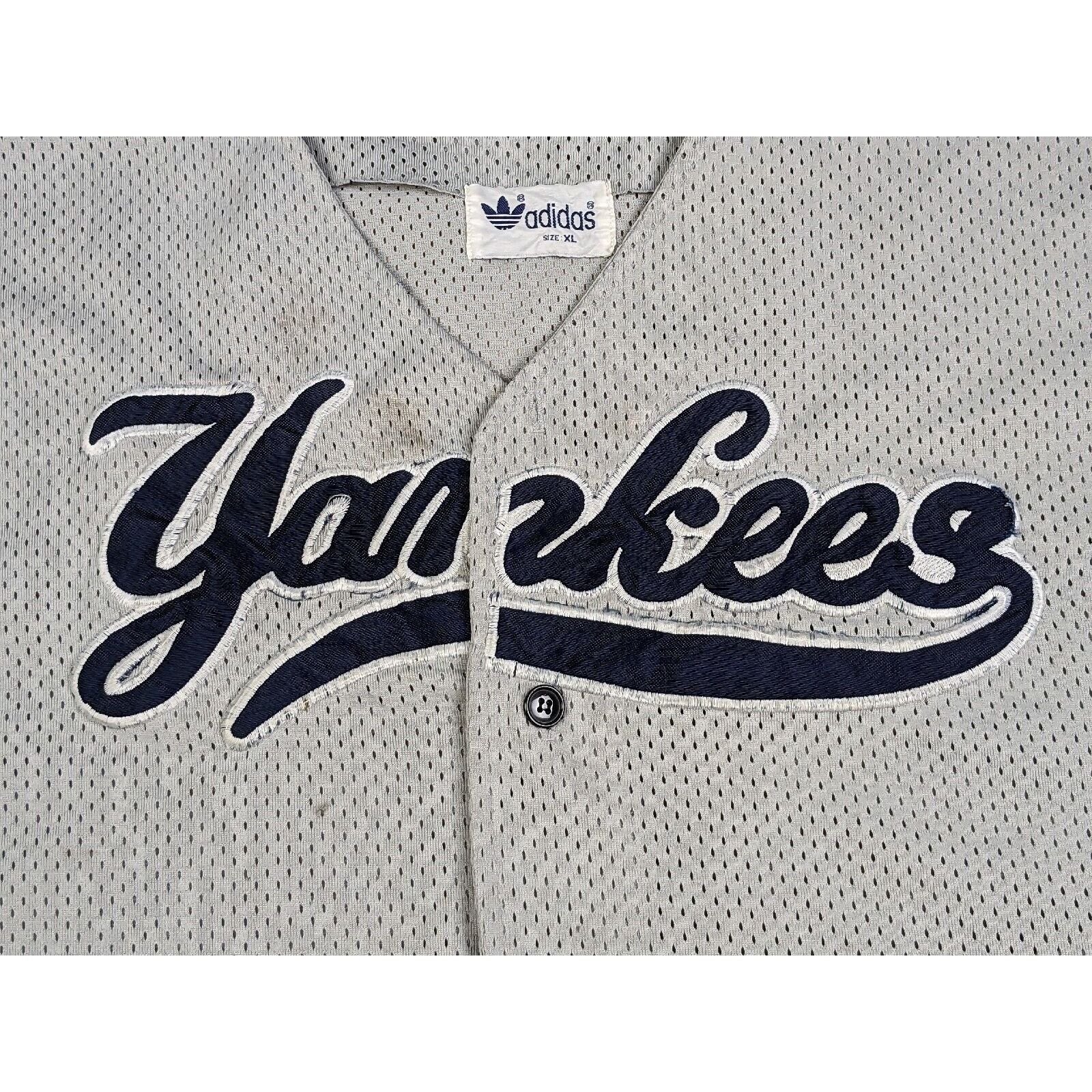 Adidas Vtg 1980's Adidas New York Yankees MLB Baseball Jersey XL Size US XL / EU 56 / 4 - 6 Thumbnail