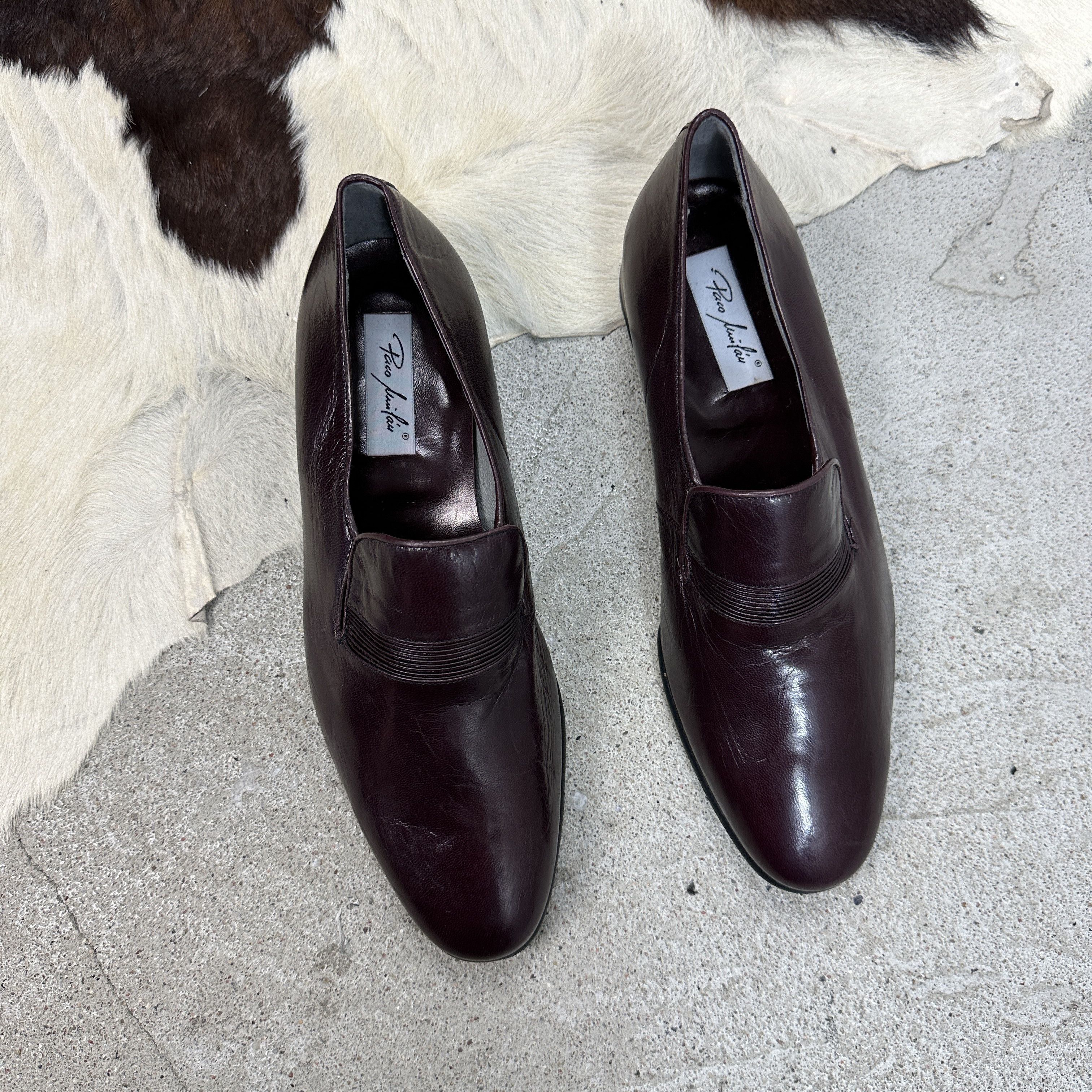 Vintage Vintage Avant Garde Leather Elegant Loafers 00s Size US 11 / EU 44 - 3 Thumbnail