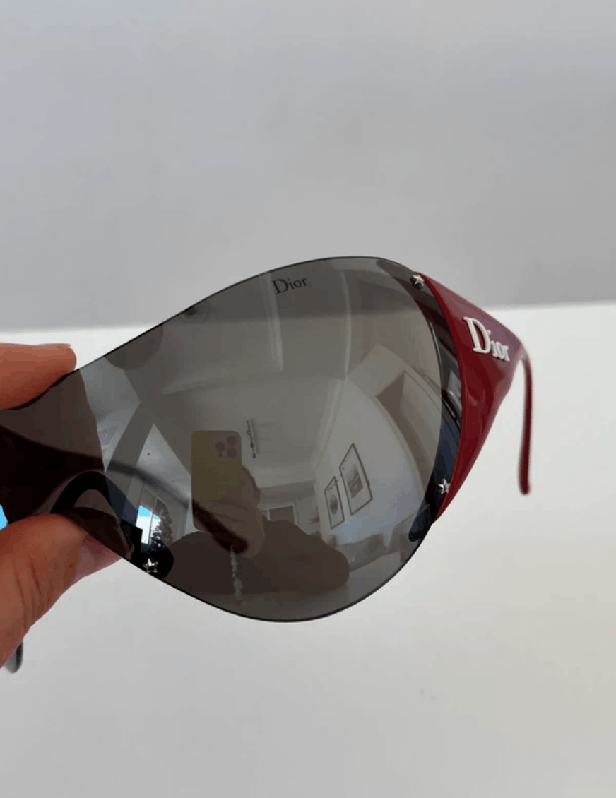 Dior Dior Sunglasses Ski Pop Mask Shield Sport Bike Vintage Size ONE SIZE - 4 Thumbnail