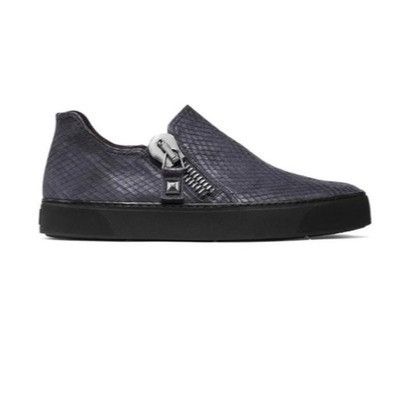 Stuart Weitzman STUART WEITZMAN $399 Women Lasered Leather Slip-on Rumpus Te Size US 9 / IT 39 - 1 Thumbnail