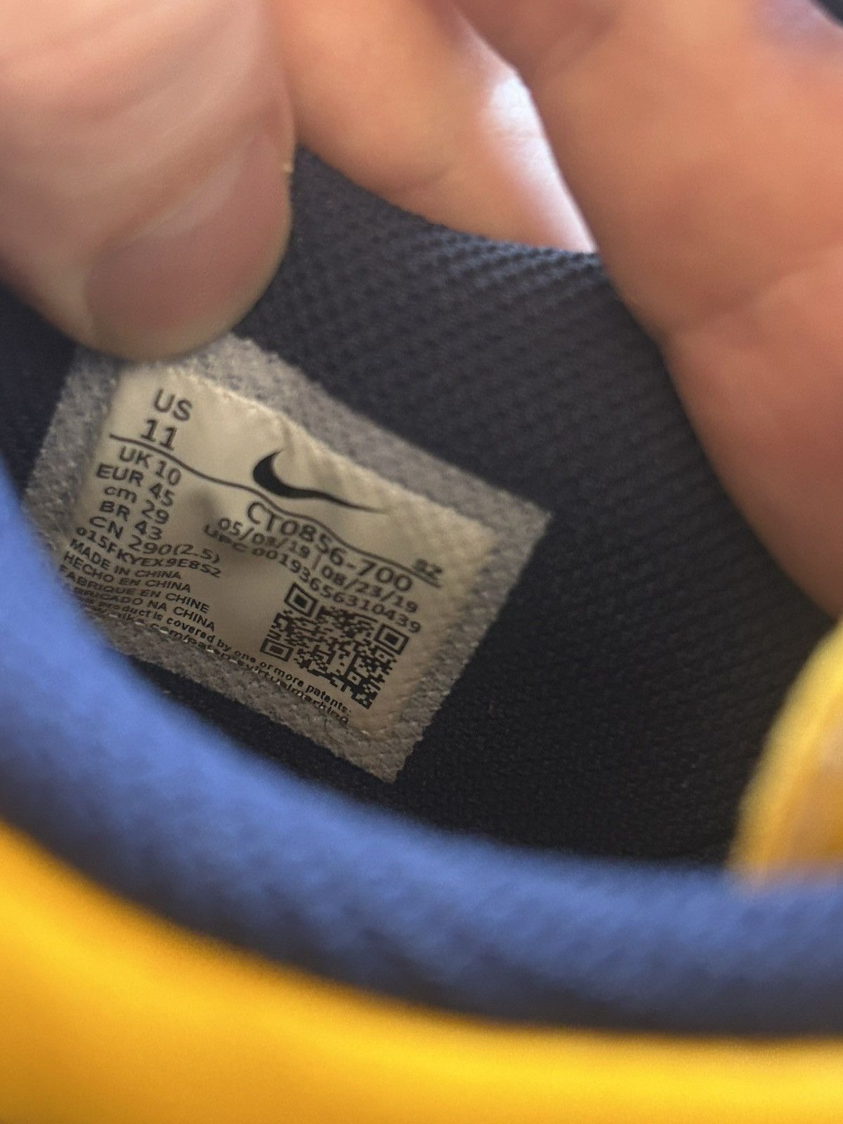 Nike Nike dunk low off white Michigan Size US 11 / EU 44 - 7 Thumbnail